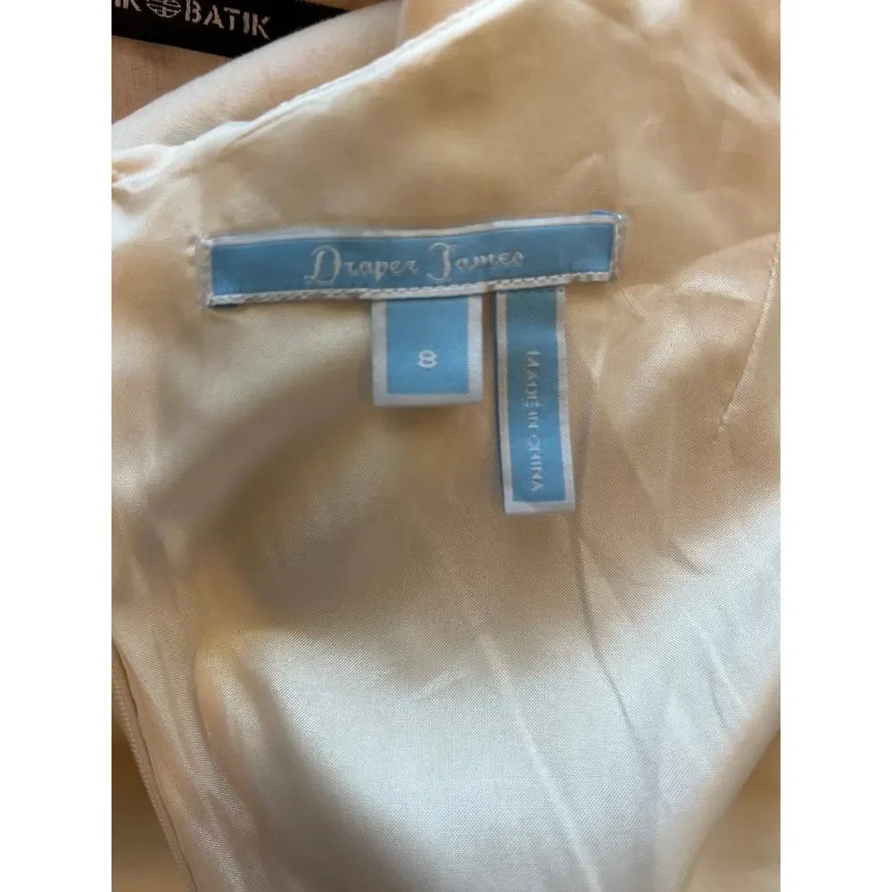 Draper James | Climbing Bloom Dress | Fit and Flare Embroidered Trim Pockets | 8 - Picture 15 of 15